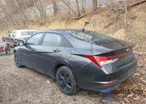 2022 Hyundai Elantra Sel z USA, uszkodzony, nr VIN 5NPLS4AG2NH078865